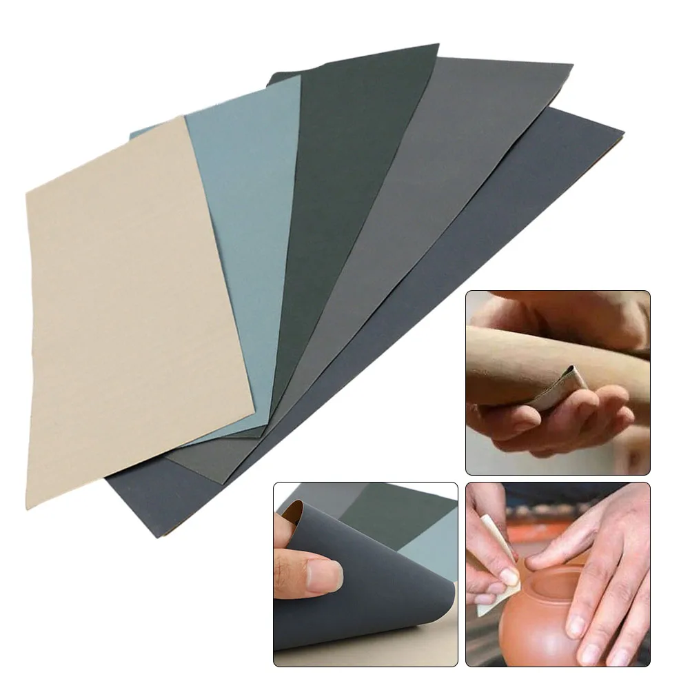 

5Pcs WET AND DRY SANDPAPER Sand Paper 2000 2500 3000 5000 7000 Mixed Grits For Metal Polishing 93x230mm Home Polishing Parts