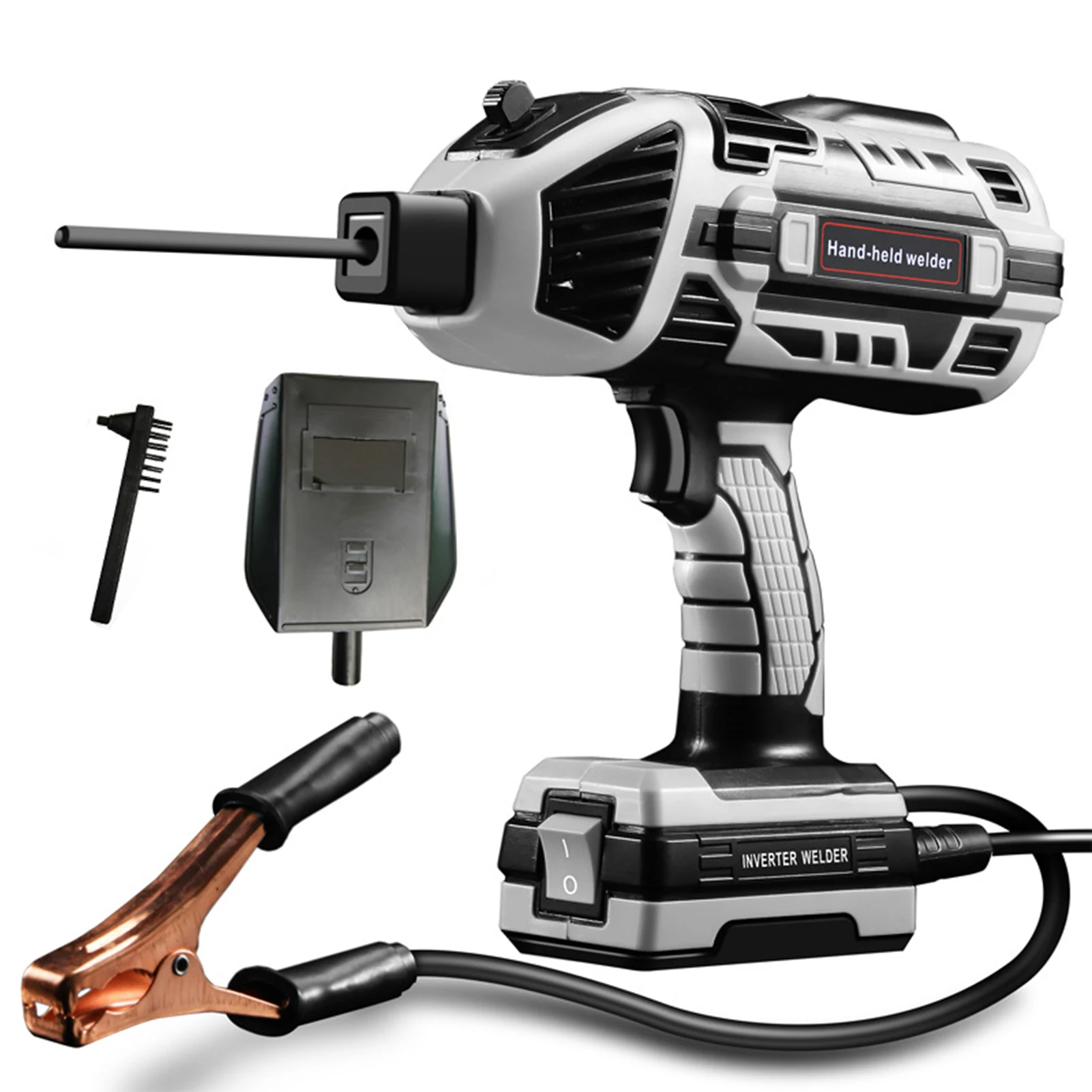 Portable Electric Welding Machine 20 120A 220V Handheld ARC Welder IGBT Inverter Welding Tool Set for 3/32 1/8 Rod Electric Welding Machine