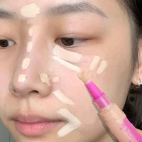 Liquid Concealer Pen Lasting Full Coverage Dark Circles Acne Pores Matte Foundation Cream Cosmetic Professional Concealer Makeup 2