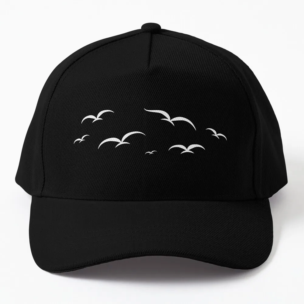 

flock of flying birds Baseball Cap Golf Cap Golf Hat Man Cosplay Caps fishing hat Man Cap Women's