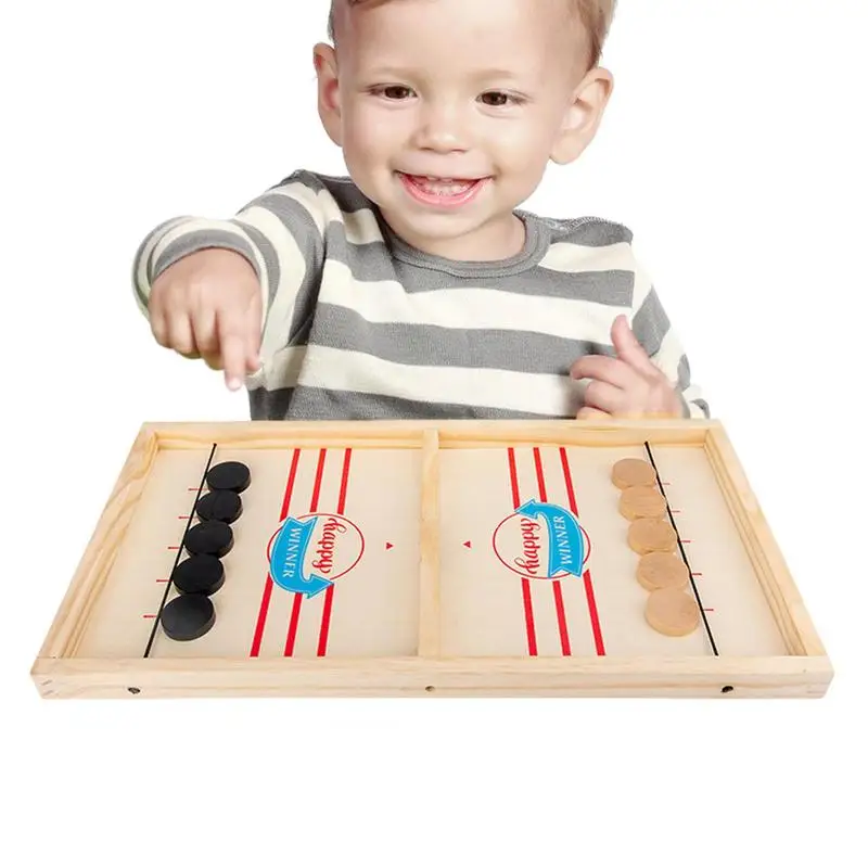 

Деревянная игра для хоккея, Двойной игрок гомоку, игры для хоккея, уникальные деревянные настольные игры, портативные для увеличения концентрации