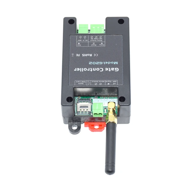 GSM 4G Remote Control Gate Opener Single Relay Switch For Automatic Sliding Swing Garage Gate Opener 5