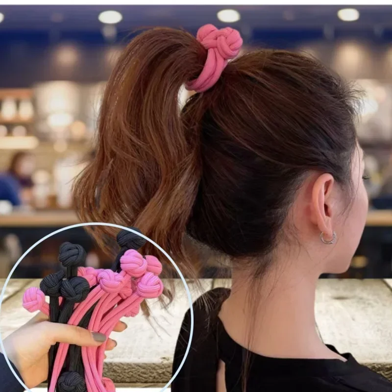 

2pc Cute Ponytail Holder Cute Scrunchies for Women Girls Kids Hair Tie Elastic Hairbands Hair Rope Hair Accessories