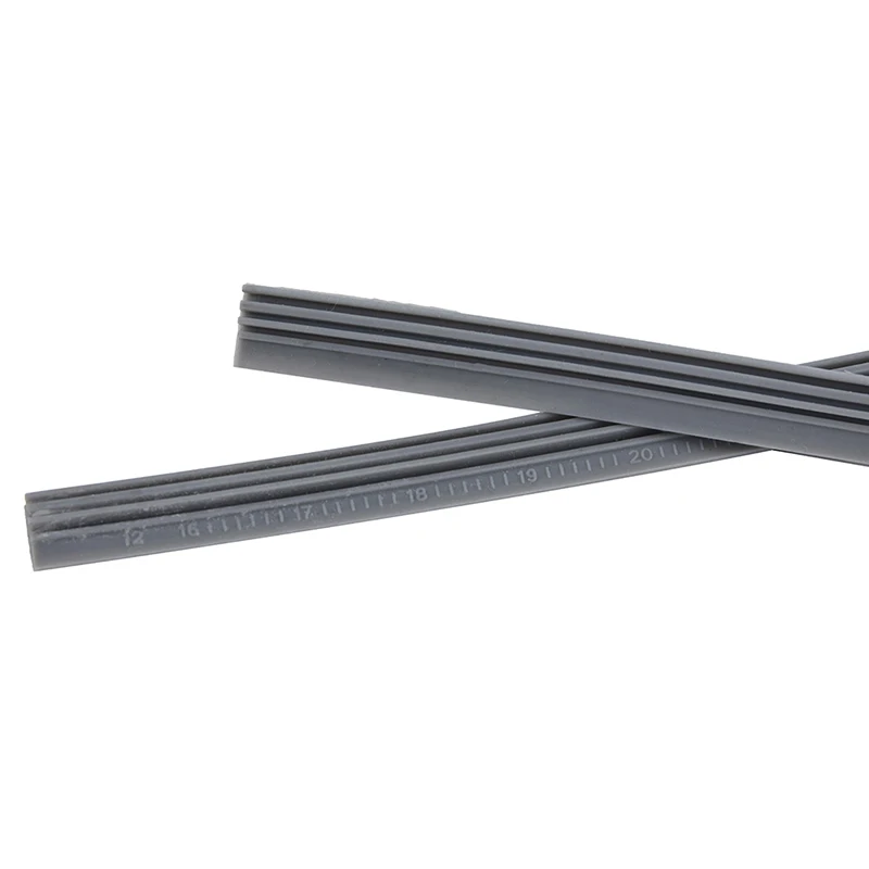 Silicone Strip 6 mm Car Window Wiper Blade Strip Boneless Wiper Car Front Window Windshield Wiper Blades Insert 2