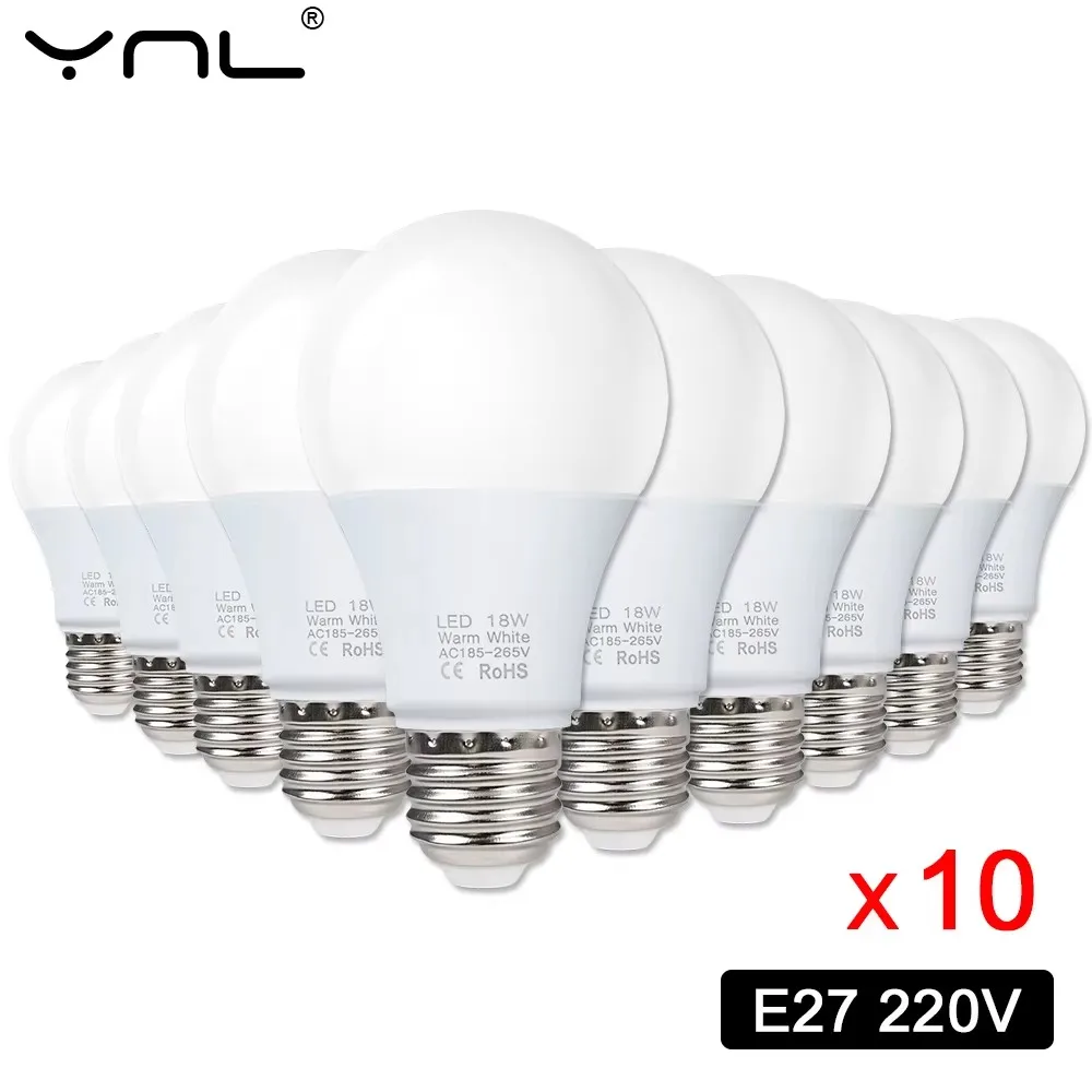 10pcs/lotAmpouleLEDBulbLampE27AC220VLightBulbs18W15W12W9WLampadaBombillasForHomeChanderıerLivingRoom-AliExpress39