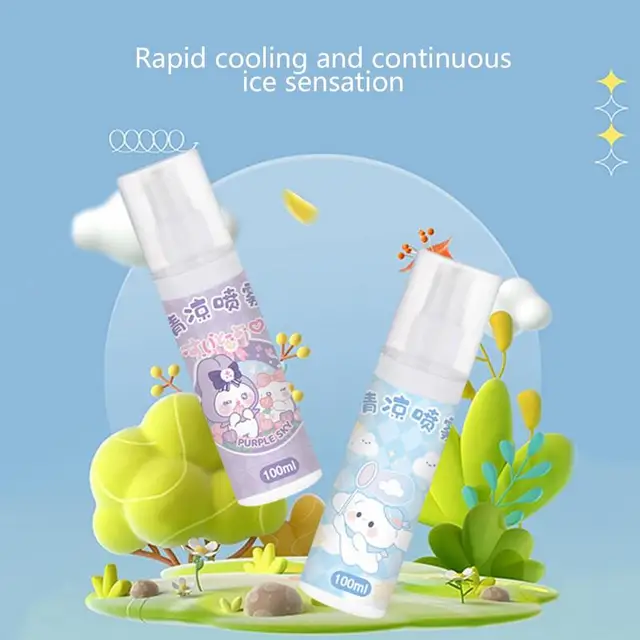 Hűvös Spray Nyáron, Megakadályozza A Hőkezelő Beltéri Háztartás Gyors Azonnali Hűtőszerszámát Kültéri Szúnyogriasztó -T - Image 4