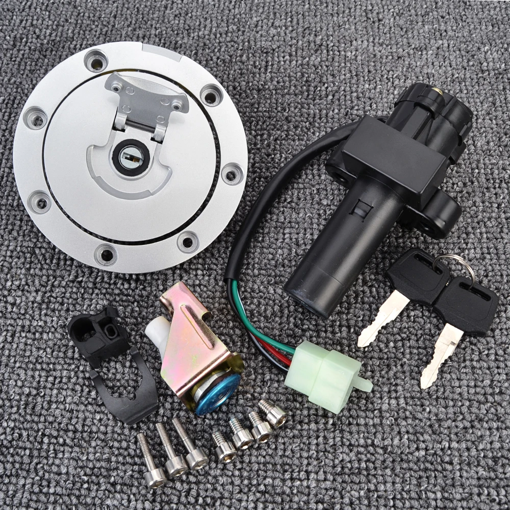 

CB750 CB1300 Gas Fuel Tank Cap Seat Ignition Switch Start Lock Key Set For Honda CB 750 CB 1300 35010-MW3-611 35010-MW3-610