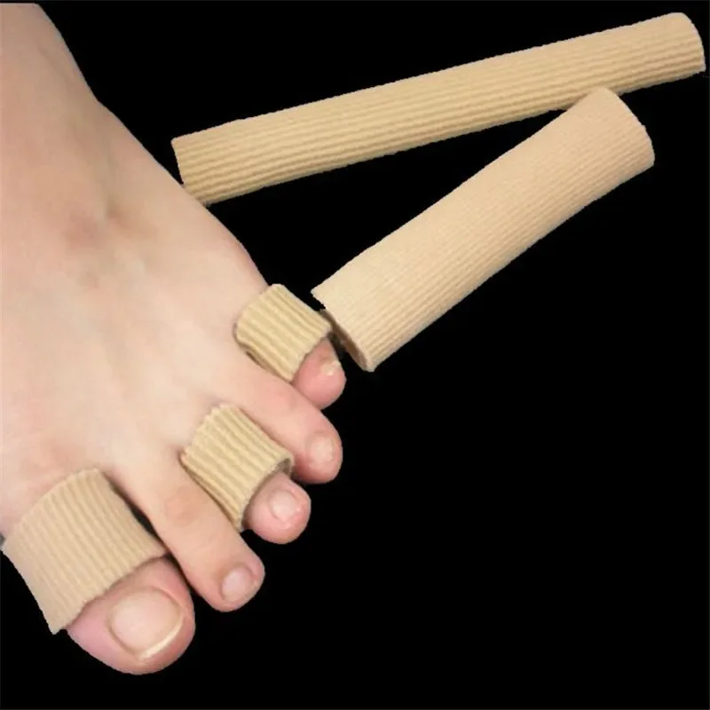15cm-Silicone-Cover-Cut-Toe-Set-Rib-Fabric-Gel-Tube-Sleeve-Cap-for ...