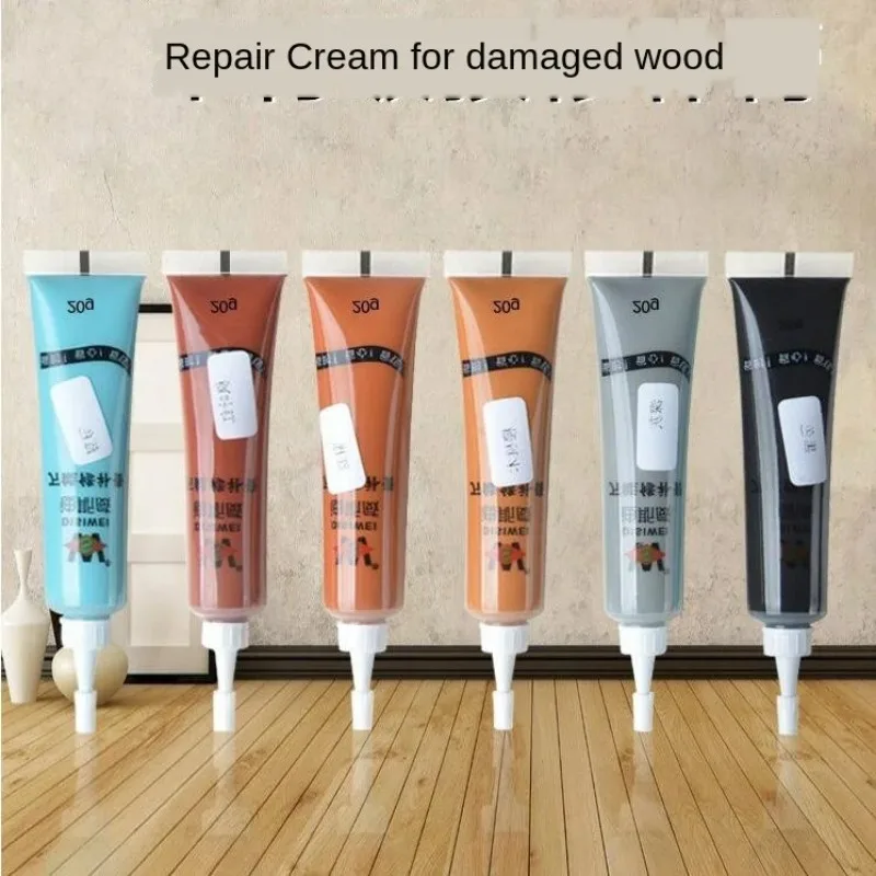27 Colors Repairing Paint for Solid Wood Furniture Paint Putty for Paste Door Floor Repairing Scratches on Paste Wood Floor wood repair kit