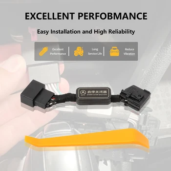 Car Stop Start Cable Engine Stop Plug Canceller for Alhambra/S-a-n 7N 2010-2020, T-u-n 1T 2010-2015 1