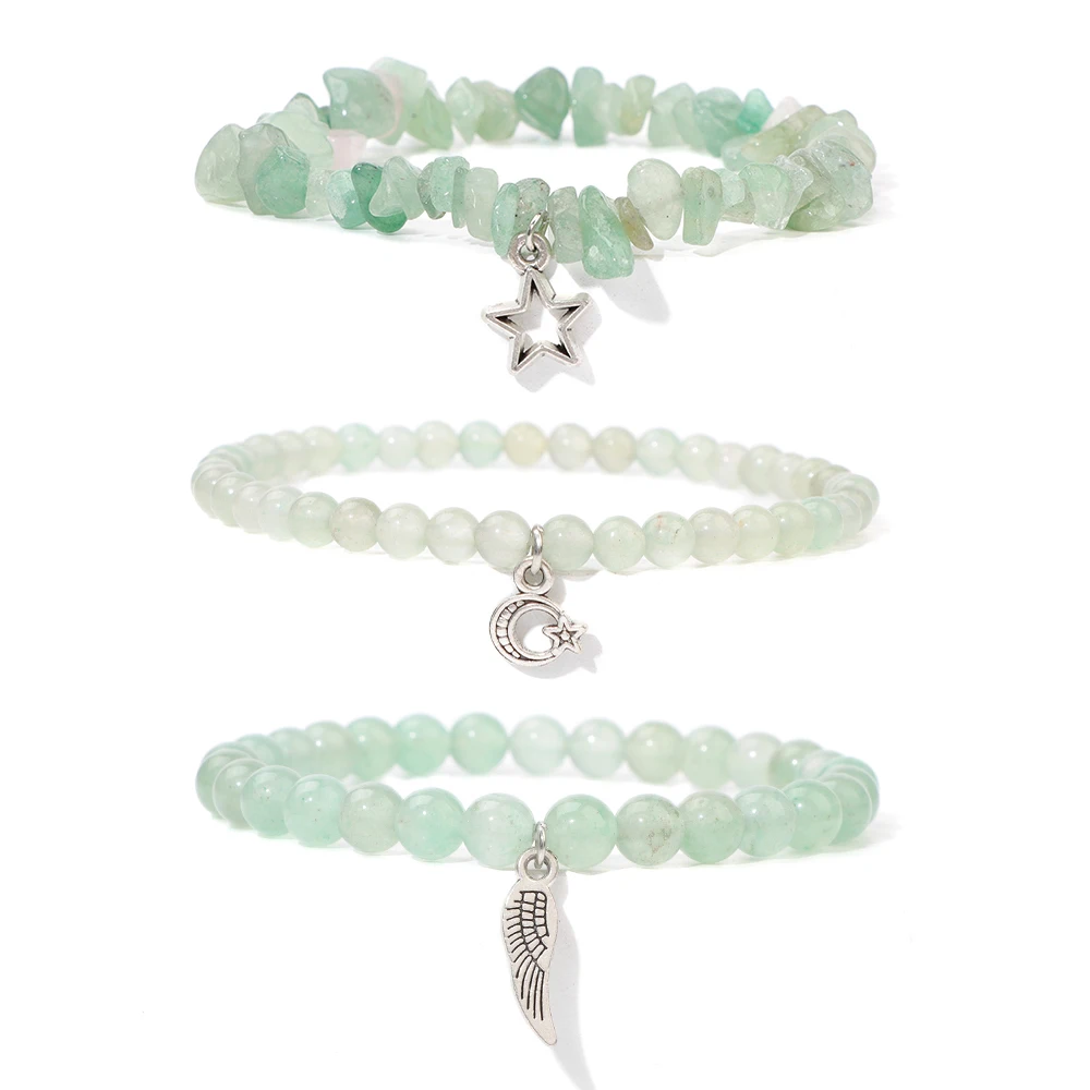 Amethyst Body-Purifying Healing Bracelets Set - Natural Stone Slimming Jewelry