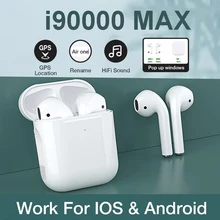 

2022 New i90000 MAX Tws Wireless Earphone Bluetooth 5.0 Super Earbuds TWS Plus PK i9000 Pro i99999 PLUS Headphone Earbuds Phones