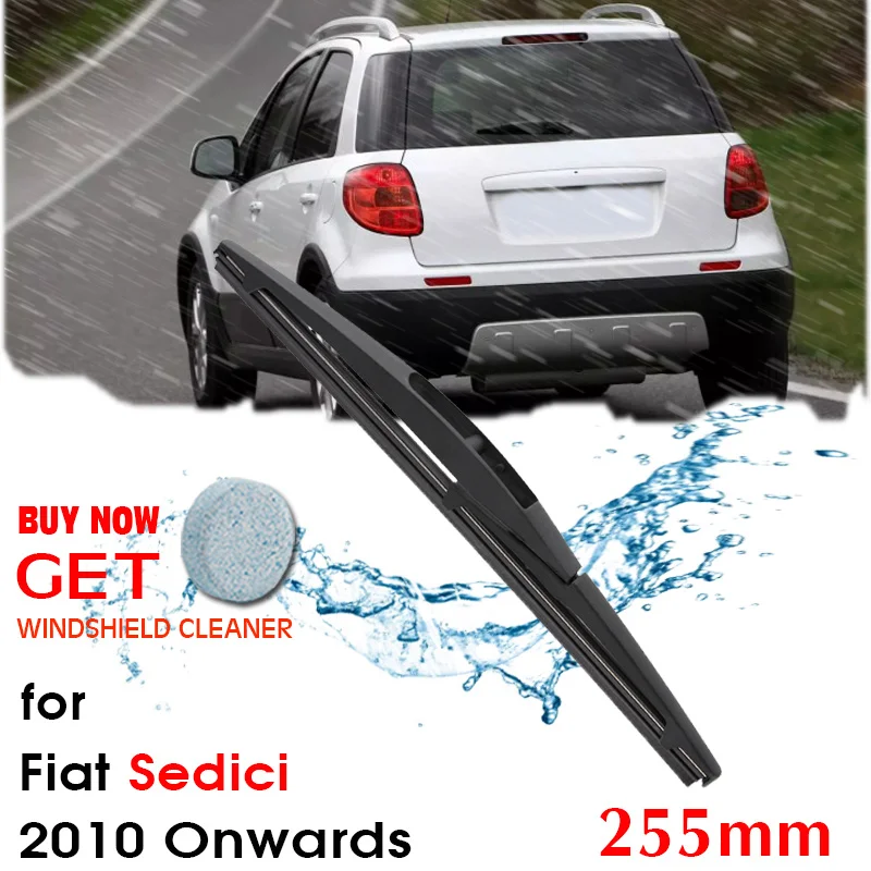 

Car Wiper Blade Rear Back Window Windscreen Windshield Auto Accessories For Fiat Sedici Hatchback 255 mm 2010 Onwards