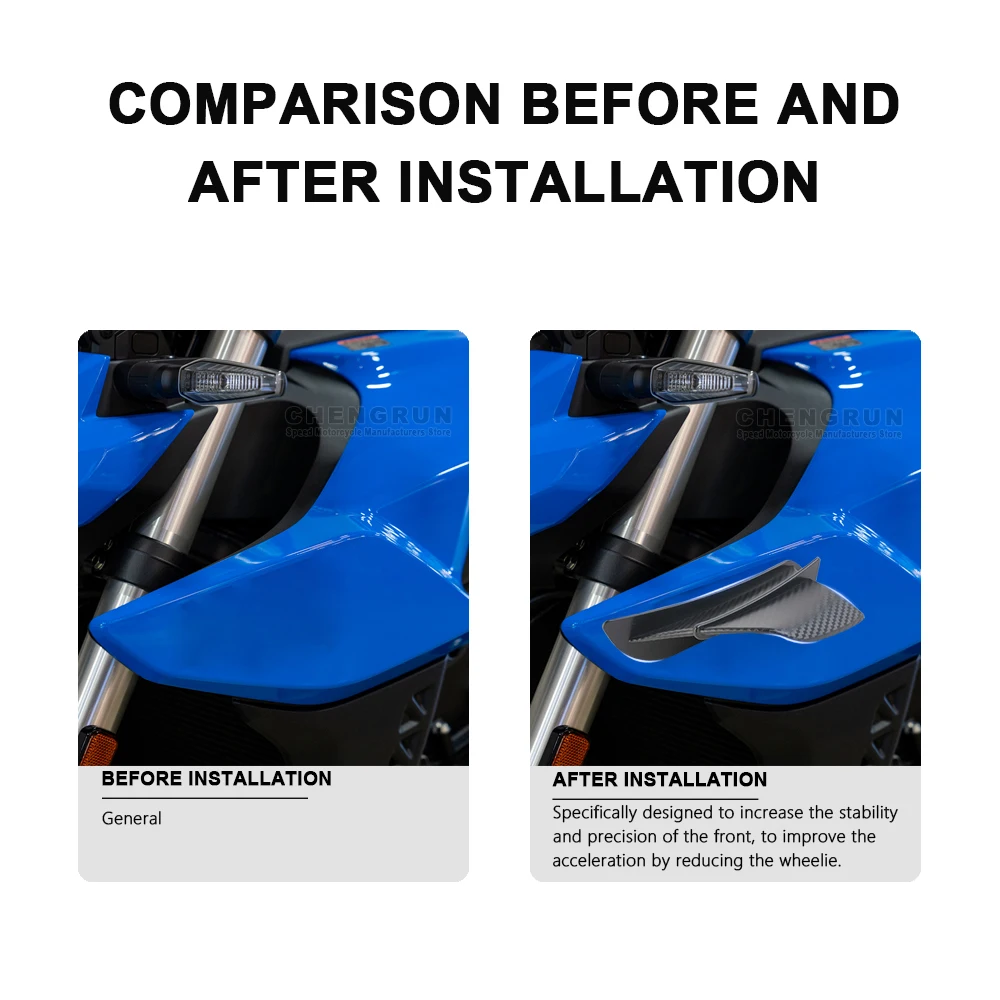 GSX-R125用ウイングシールド❗ Amazon | オートバイツーリング