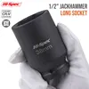 1/2 Deep Impact Socket 1pc Lengthed Adapter Wrench Head Hexagon Electrical Wrench Socket For Electric Impact Air Pneumatic 2