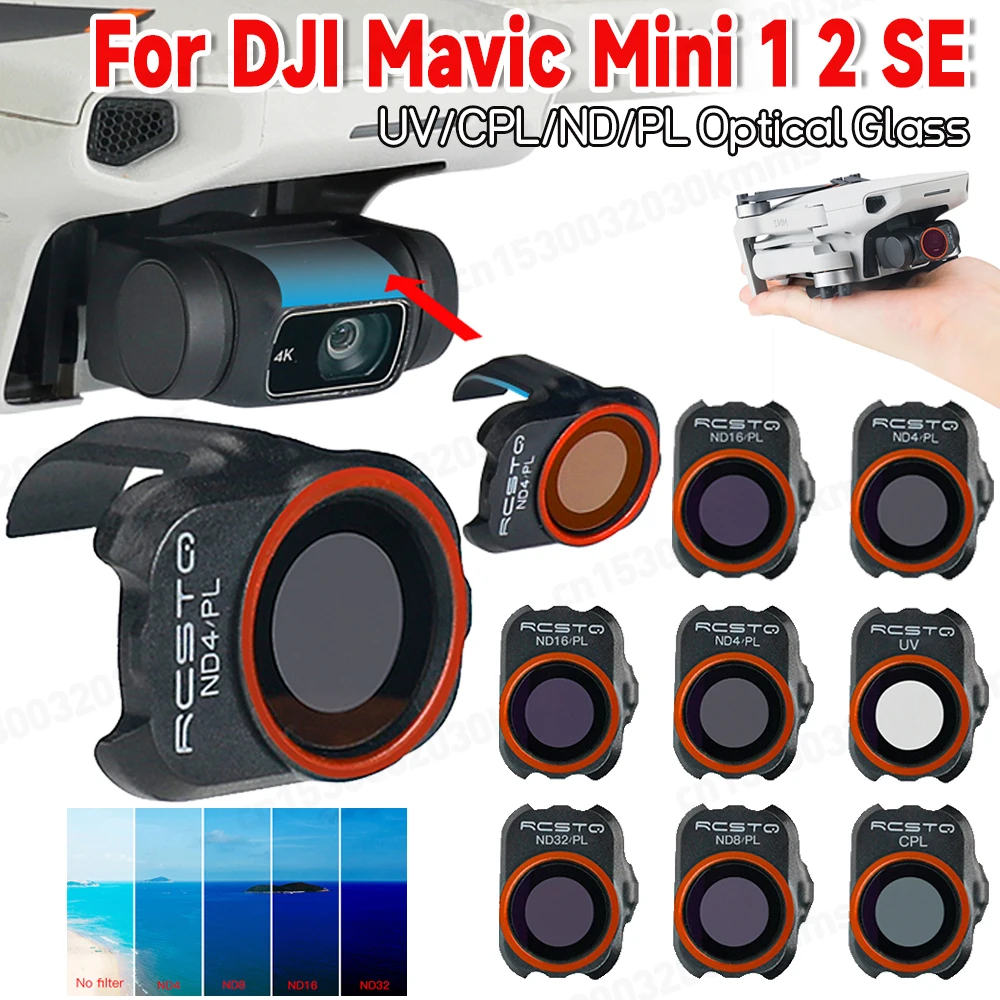 FiltrodelentedecámaraDJIMini2paraDronDJIMavicMINI1/2/SE,conjuntodefiltrosUV/CPL/4NDPL/8NDPL/16NDPL/32NDPL,accesoriosnuevos-AliExpress44