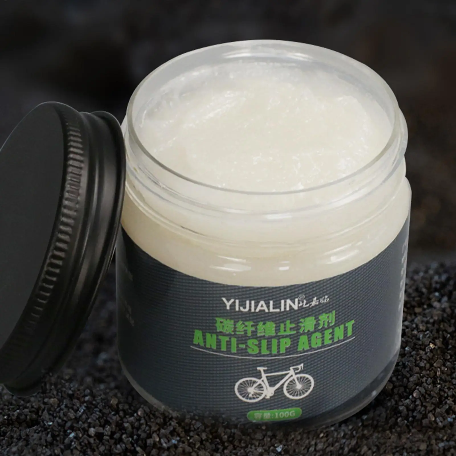 Carbon Fiber Anti Slip Agent 100g Carbon Fiber Anti Slip Paste Multifunctional Bicycle Carbon Grease Bicycle Assembly Grease