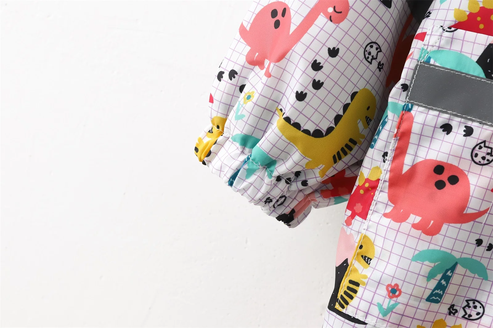 Children Raincoats Cute Stylish Boy Star Graphic Raincoat For Kids