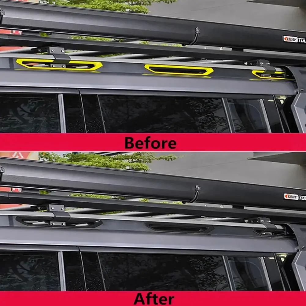 Car Exterior Parts For Chery Jetour Traveller T2 Luggage Rack Patch Car Accessories Decal Decorating Car Exterior Stickers