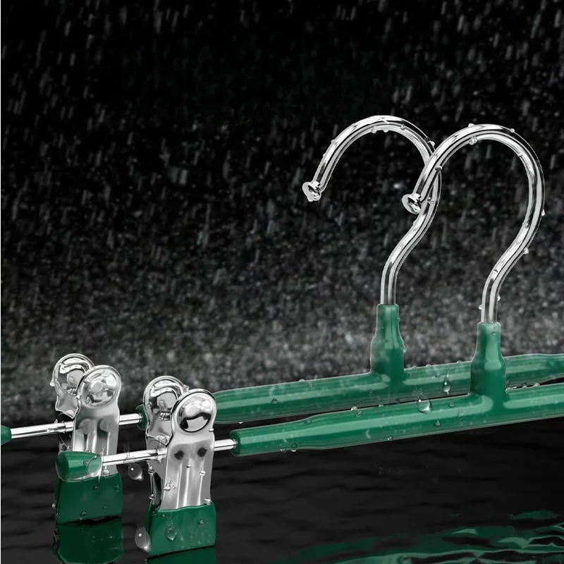 Trousers clip, 5/10/20 Pcs Rack Clip, Stainless Steel Trousers Wardrobe Clip, Anti-slip Clothespin, Pants Clamp, Clothes Hanger for Skirt