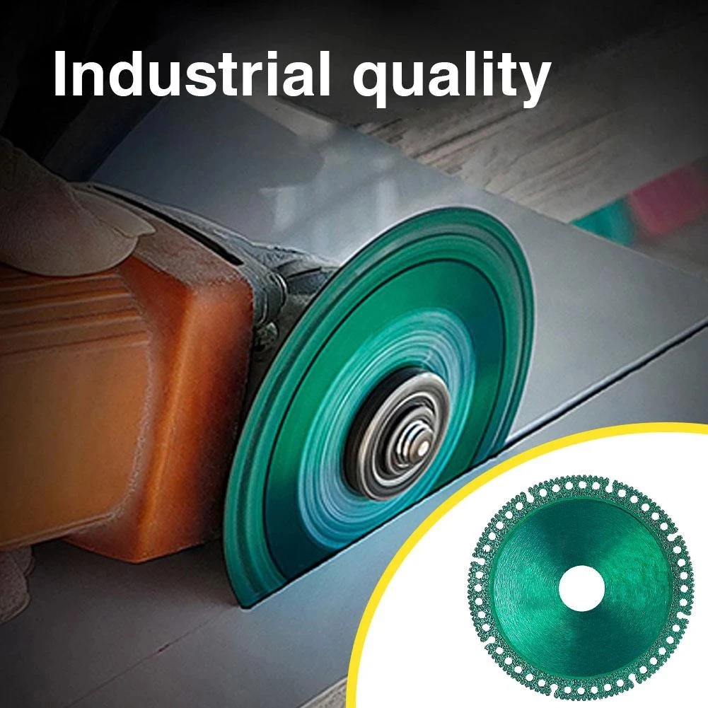 

Aluminum Aluminum Alloy Diamond Saw Blade Cutting Disc Blade 10cm/3.93 In 1x Composite Green Multi-function Durable