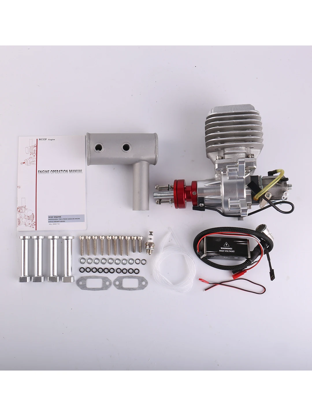 

RCGF 60cc CNC одноцилиндровый бензиновый/бензиновый двигатель для радиоуправляемого самолета