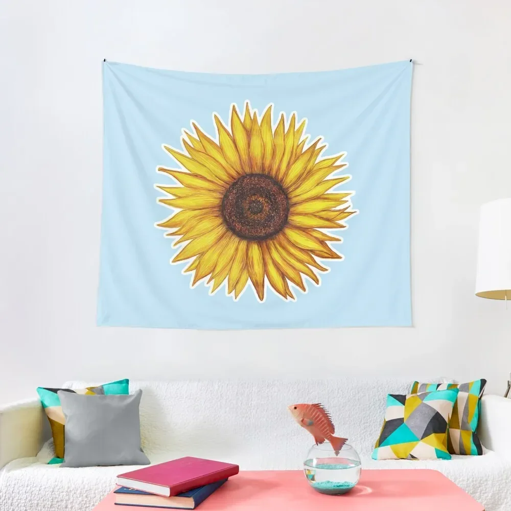

Sunflower Tapestry Wallpaper Bedroom Funny Tapestry