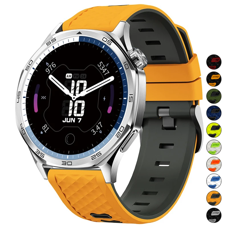 Silicone Sports Strap Band - 22mm Universal Bracelet