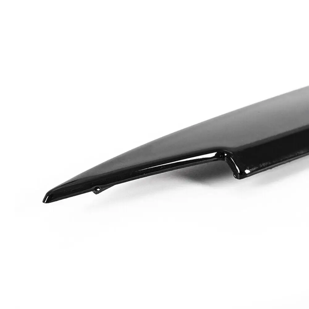 Black ABS Car Headlight Eyebrow Trim Cover For Golf 7