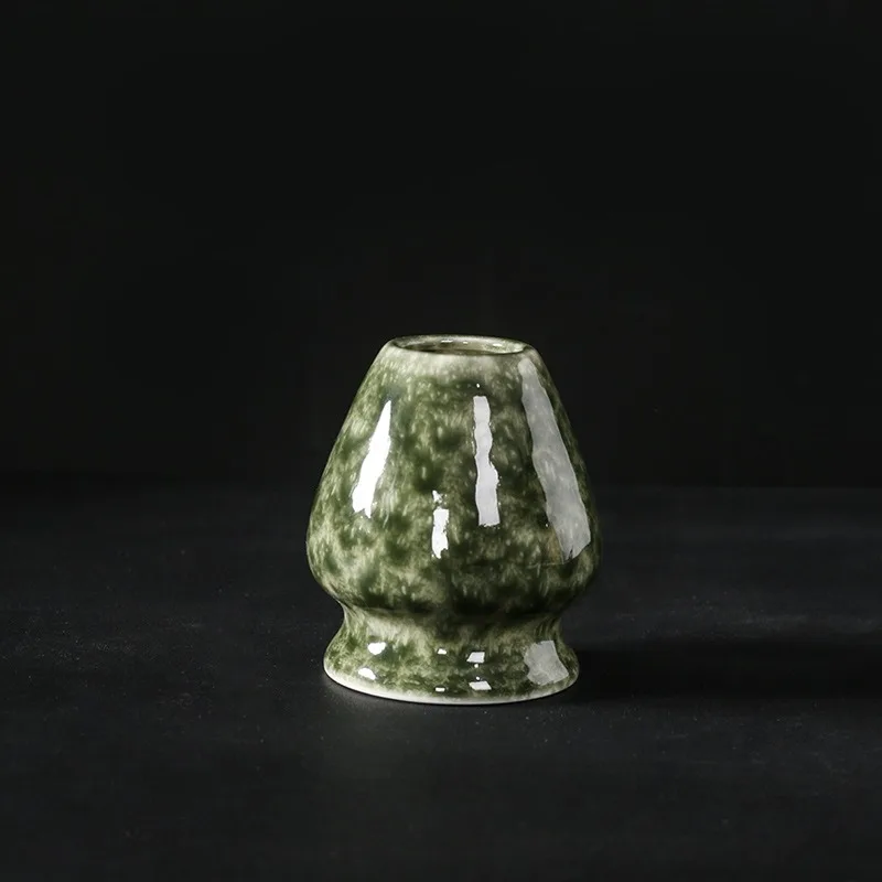 Matcha Porta Frusta Cerimonia Del Tè Ciotola Matcha Cerimonia Tradizionale Matcha Starter Ceramica Matcha Chasen Frusta Stand Per Principianti