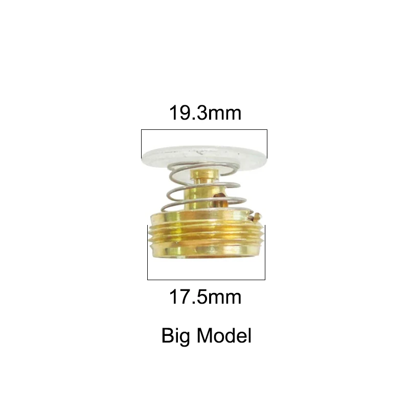 5PCS Gas Water Heater Brass Control Valve Cap Cover Accessories Water And Gas Linkage Valve Regulator Core Big Type Kitchen Part