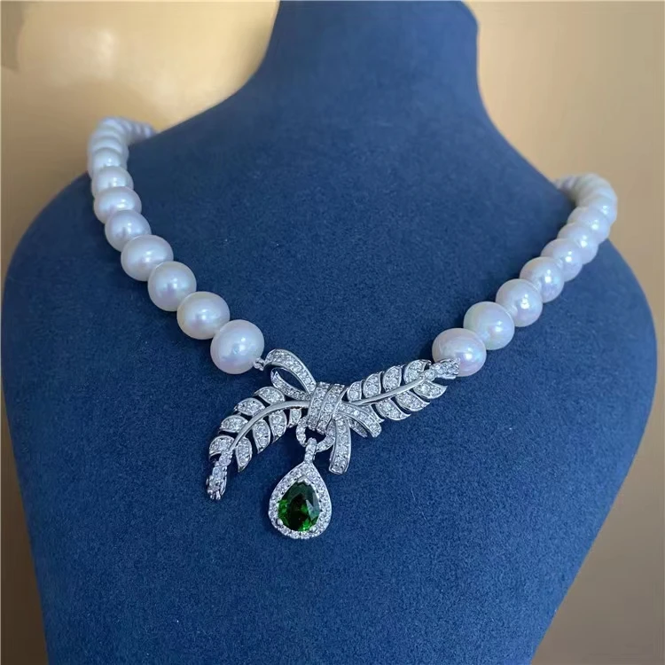 

20" 8-9mm Natural Real White Pearl Necklace