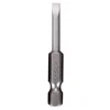 1X 50mm Magnetic Screwdrivers Bits Flat Head Slotted Tip Electric Power Repair Hand Tool SL 2 2.5 3 4 5 6 Alloy Steel 2mm-6mm 4