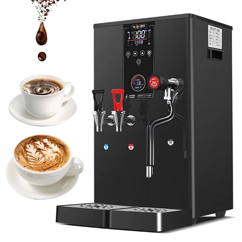 

Electric 20L Boiling Water Machine Milk Bubble Machine Steamer Water Boiler Tea Shop Commercial Equipment Machine Coffee Maker