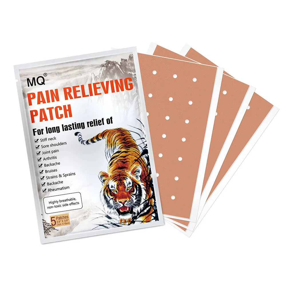 50pcs Pain Relief Patch Tiger Balm Patches for Muscle Pains Relieving ...