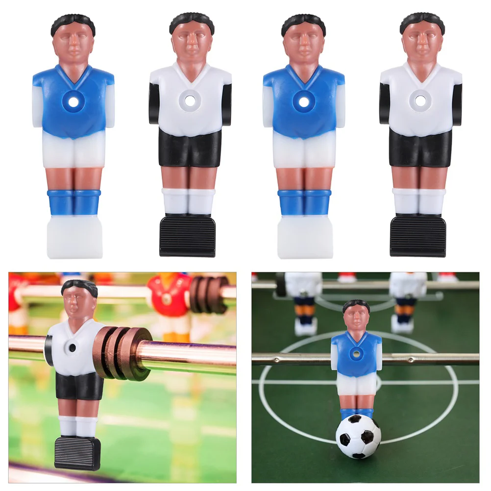 

16 Pcs Football Machine Accessories Foosball Soccer Players Replaceable Accessory Resin Guys Man Wear-resistant