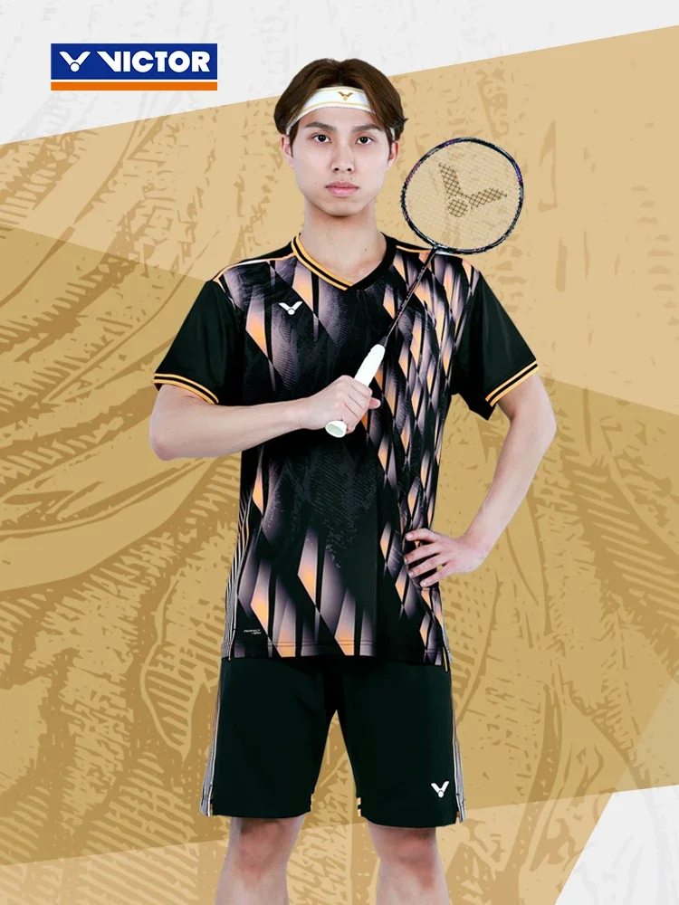 New original VICTOR Badminton Suit R-45200 Sports Shorts Men's Breathable Training Running Fitness