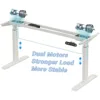 Dual Motor Height Adjustable Electric Standing Desk,Height Stand Up Computer Desk,Sit and Stand Home Office Desk 4