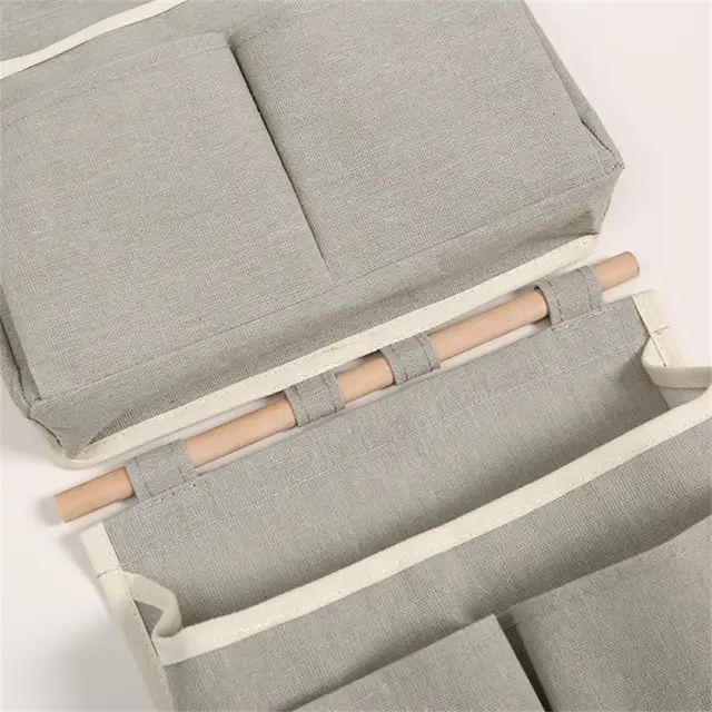 Fali Ajtó Függő Tároló Táska Vízálló Fehérnemű -Szervező Sundries Tasakok Szekrény Otthoni Dekoráció - Image 5