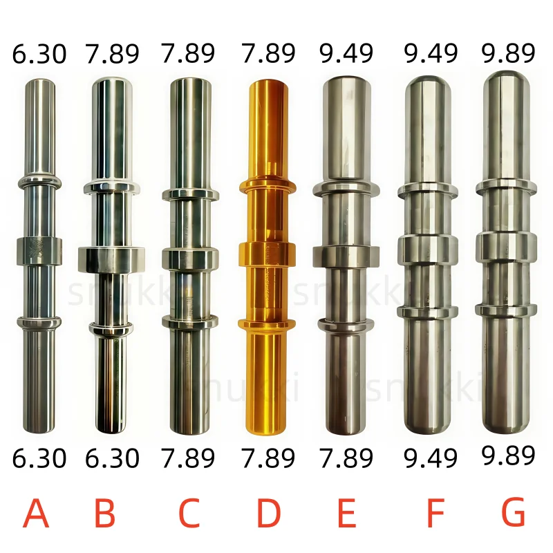 Edelstahl-Stecker-Endstück 6,30-Stecker 7,89 mm 9,49 universeller allgemeiner Auto-Kraftstoffleitung-Metallstecker 2 Stück viel