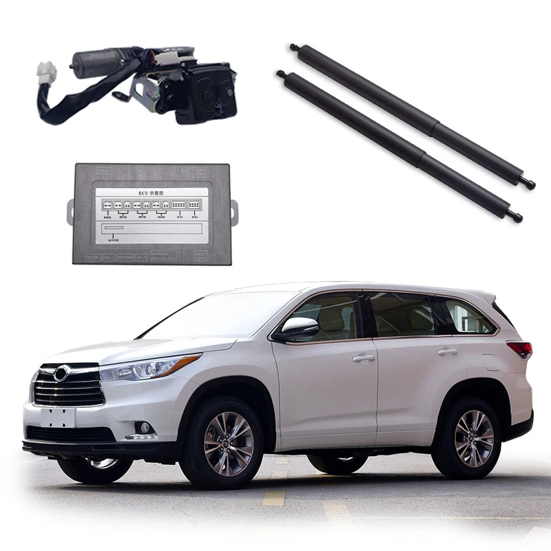 

For Toyota KLUGER 2021+ control of the trunk electric tailgate car lift auto automatic trunk opening drift drive kit foot sensor