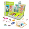 Magnetic Puzzle Book Kids Intelligent 3D Jigsaw Toys Brain Training Games Montessori Educational Toys for Kids Gifts Xmas Toys 3