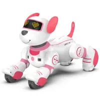 Intelligent Stunt Remote Control Robot Dog Toy, Programmable Robotic Puppy,Smart Interactive,Singing Dancing Following, Kid Gift 1