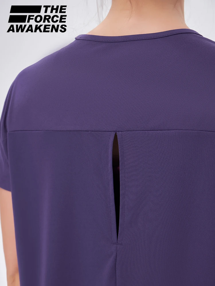 Loose Yoga Wear Summer Tops Short Sleeve Running Top Women Quick Dry T