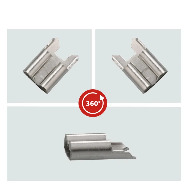 【Online】 100pcs 6.3 Inserts Plug Spring terminal Circuit board thickness 0.4 female terminal welding sheet.