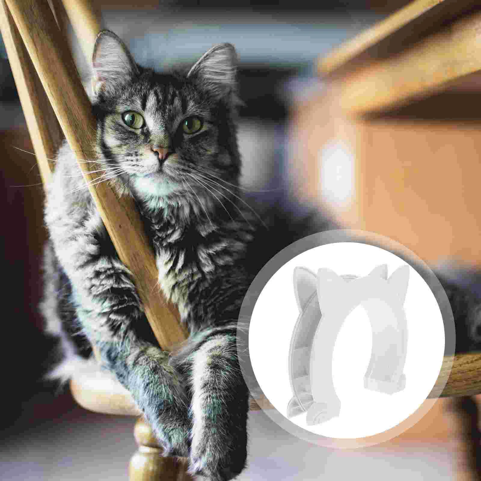 

Pet Cat Door Plastic Pass Portal Supply Interior Abs Swingset Accessories Outdoor