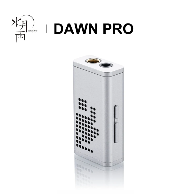 MOONDROP DAWN PRO HIFI 휴대용 USB DAC 헤드폰 앰프, 듀얼 CS43131 DSD256 PCM 32/384kHz TYPE-C 입력, 3.5mm 4.4mm 밸런스드 