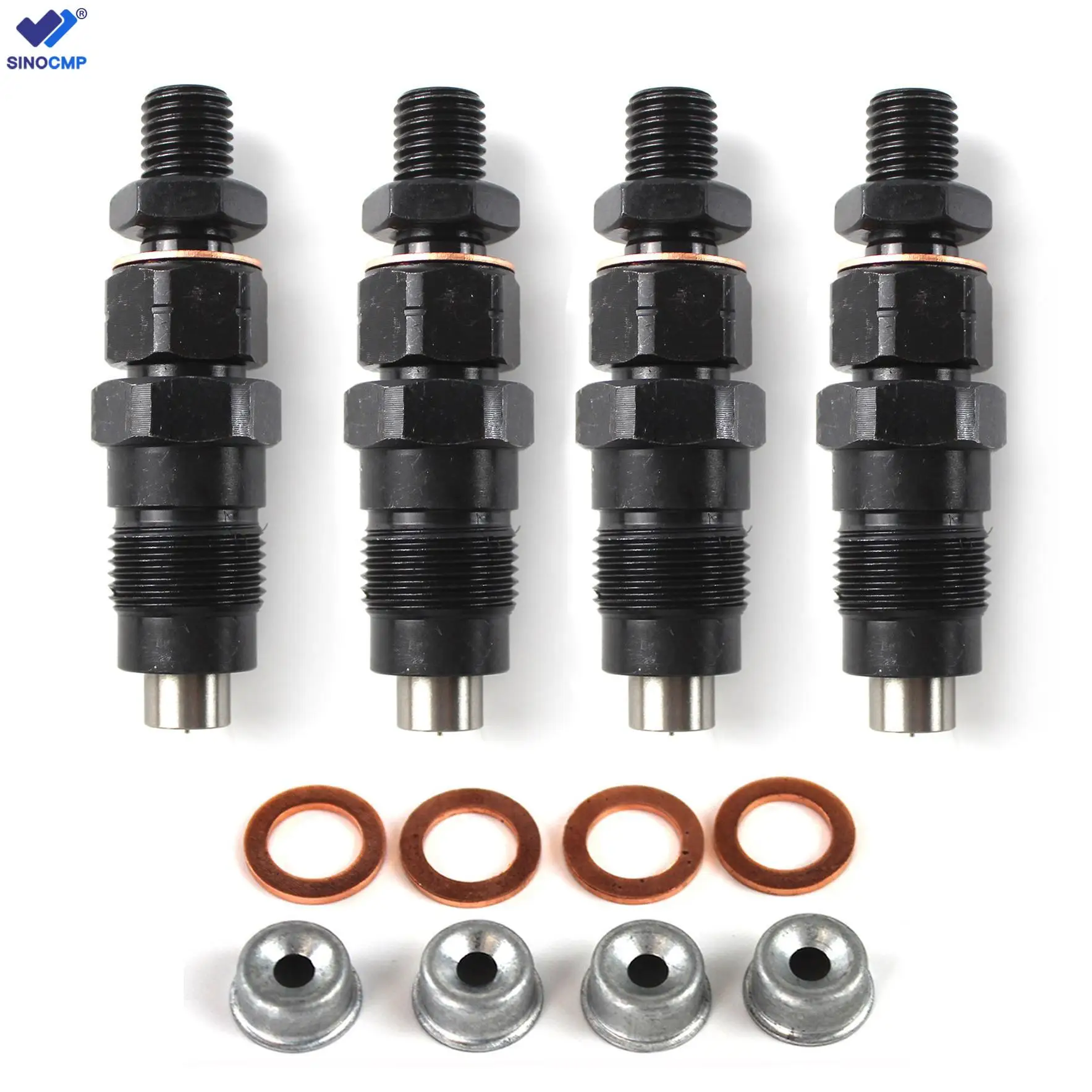 4pc 4d55 4d55t Diesel Fuel Injectors Set For Mitsubishi Pajero Triton