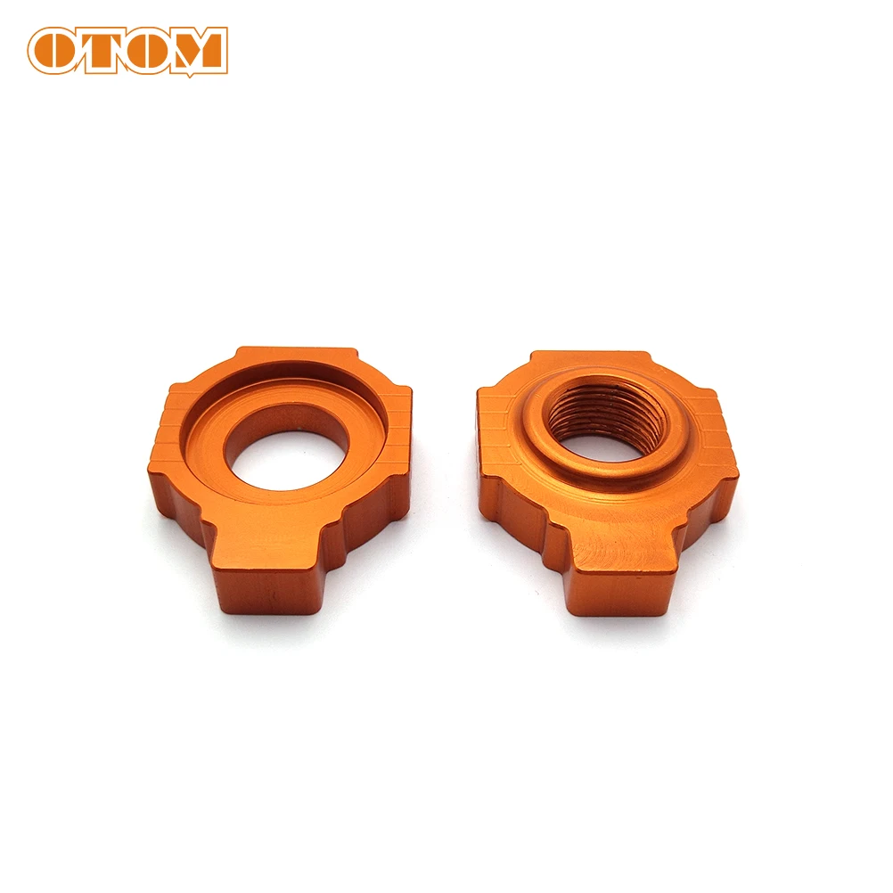 OTOM For KTM HUSQVARNA Motorcycle Front Rear Axle Kit Nut Bushing Liner Fork Wheel Shaft Sliders Cap Crash Protector Swingarm