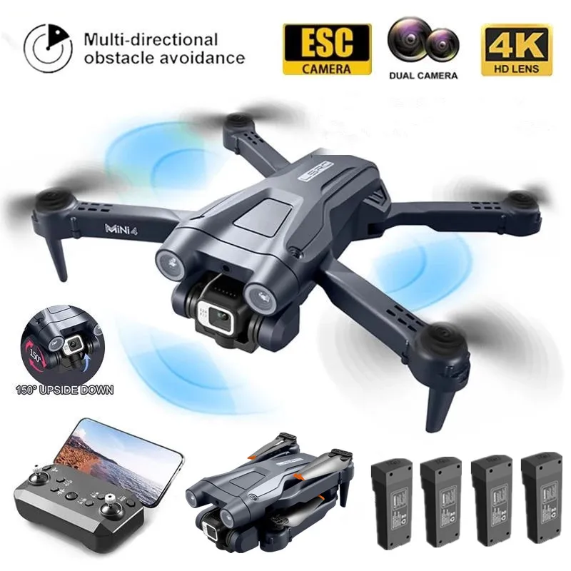Professional Remote Control Drone 4k Hd 6k Esc Camera Optical Flow